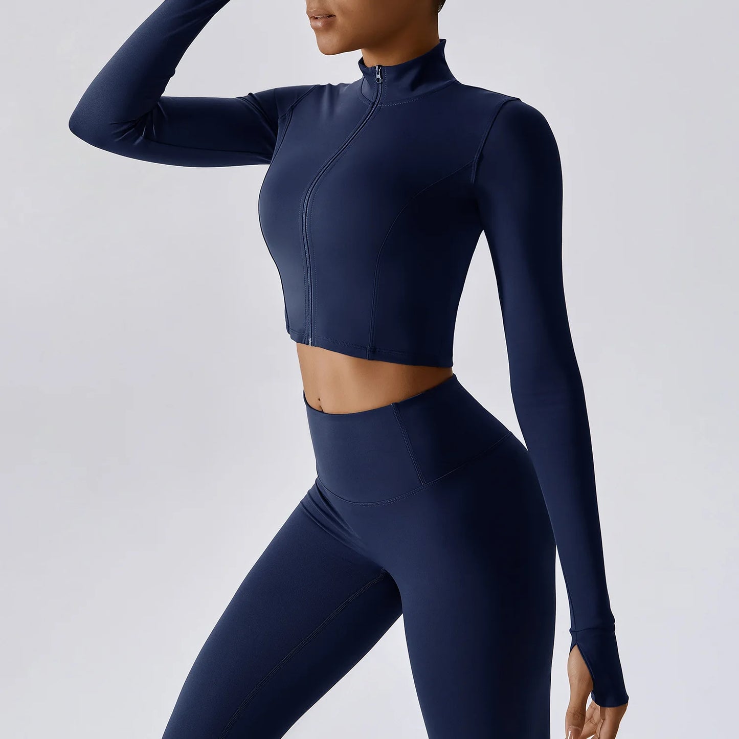 `YiYi Naked feeling Breathable Stretchy workout 3pc set